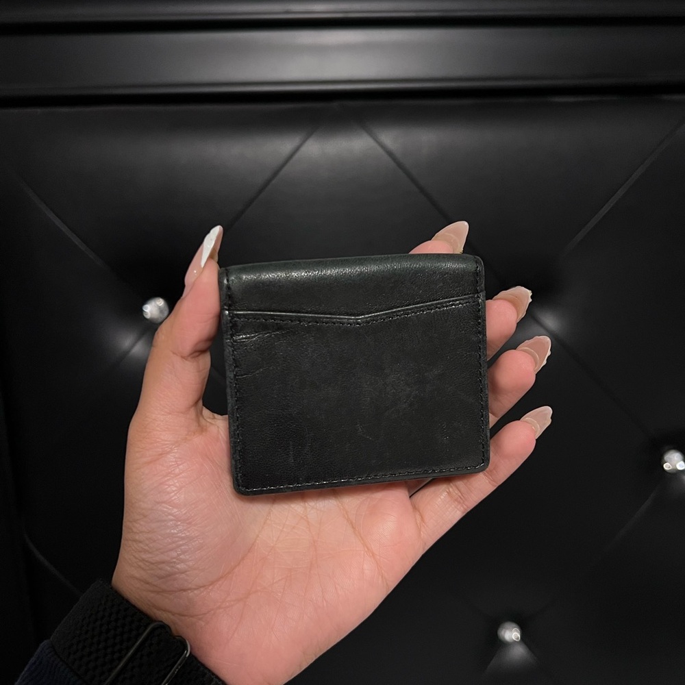 Burberry Black Leather Wallet - Picture 2 of 6